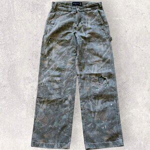 Abercrombie & Fitch Green Cargo Pants
